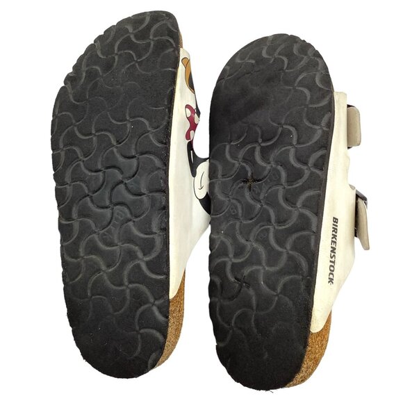 Birkenstock Disney Collab Mickey Minnie Print Arizona Birko-Flor Sandals 36 5 - Picture 10 of 12